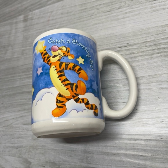 Disney Winnie the Pooh “Star Light Star Bright” 12oz Coffee Tea Mug Pooh Tigger - Picture 4 of 10